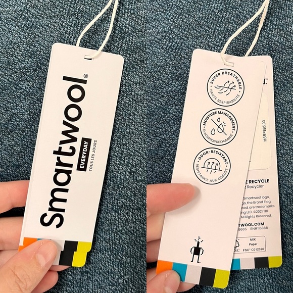 NWT Smartwool Colour-block Wool Shirt S - Picture 7 of 15